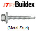 Buildex Metal Stud Fastener